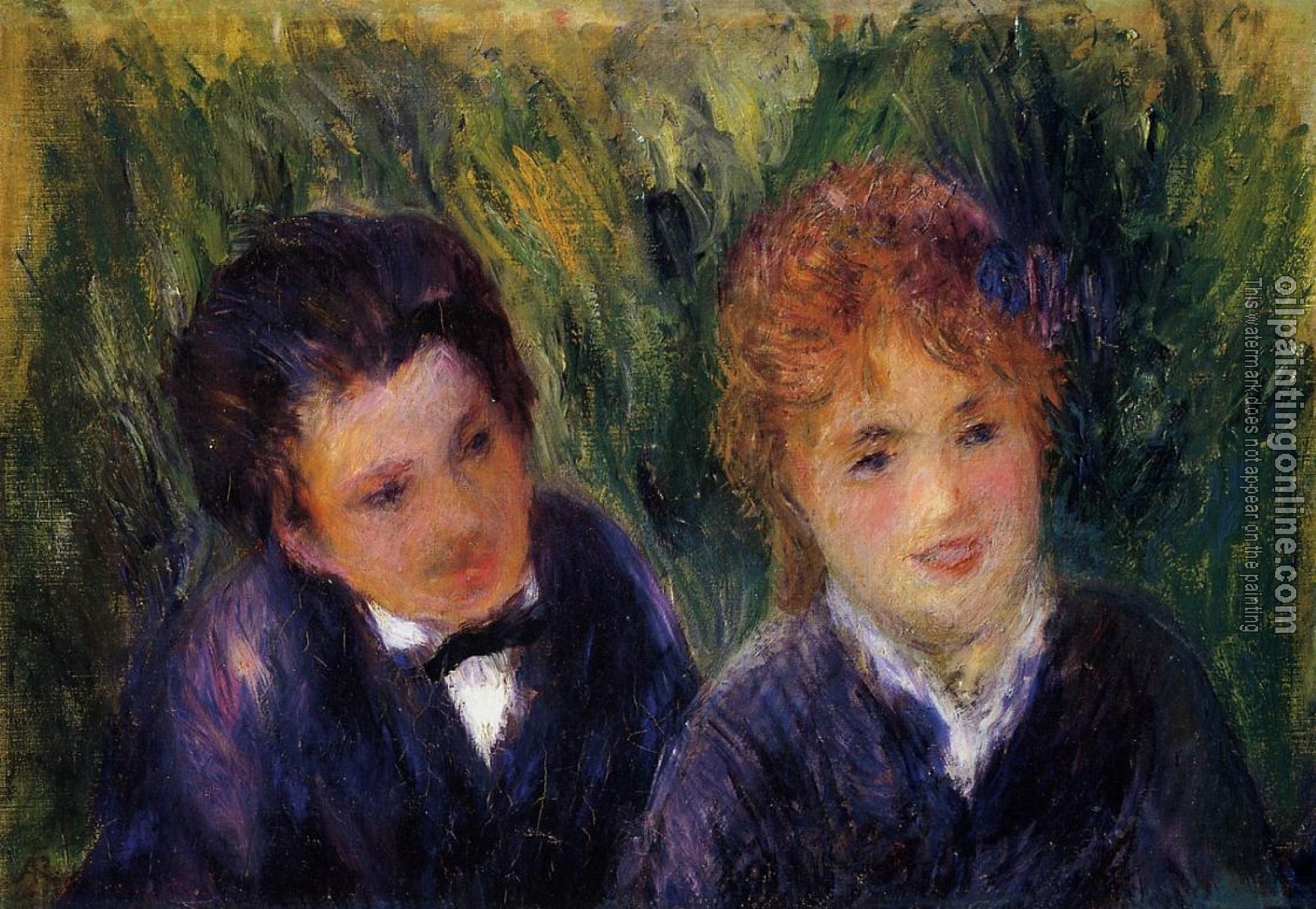 Renoir, Pierre Auguste - Young Man and Young Woman